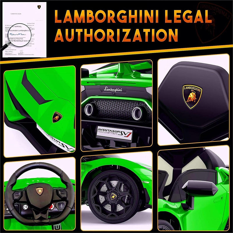 Load image into Gallery viewer, 2-in-1 Electric Ride On Sports Car Toy with Remote Control, 12V Battery, 2 Speeds, and LED Lights
