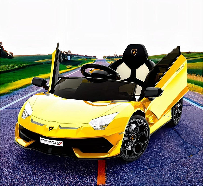 Load image into Gallery viewer, 2-in-1 Electric Ride On Sports Car Toy with Remote Control, 12V Battery, 2 Speeds, and LED Lights

