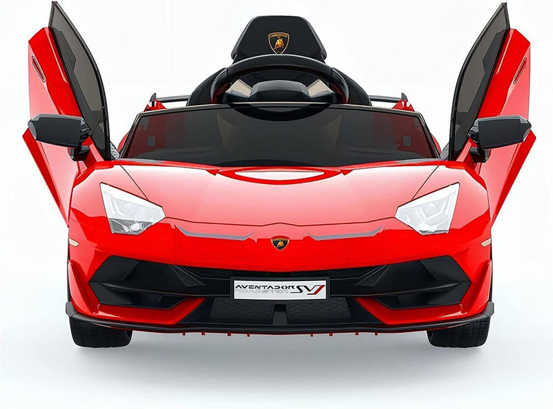 Load image into Gallery viewer, 2-in-1 Electric Ride On Sports Car Toy with Remote Control, 12V Battery, 2 Speeds, and LED Lights
