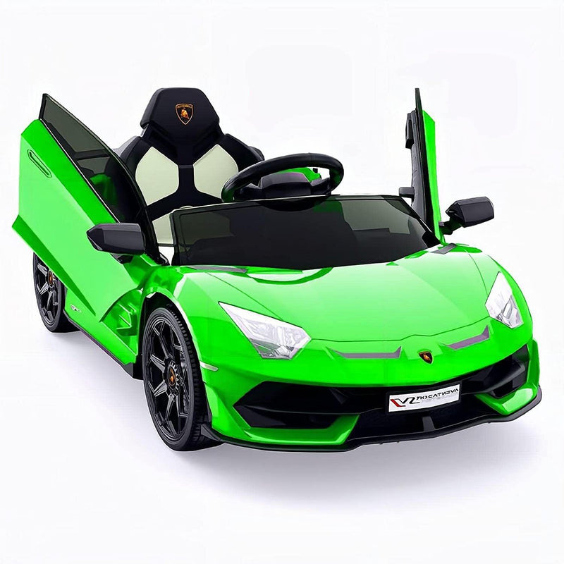 Load image into Gallery viewer, 2-in-1 Electric Ride On Sports Car Toy with Remote Control, 12V Battery, 2 Speeds, and LED Lights
