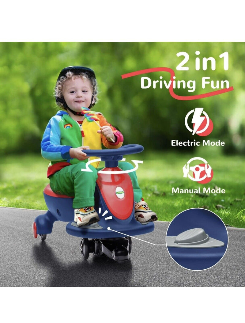 Load image into Gallery viewer, 2-in-1 Electric Wiggle Car: The Perfect Ride-On Toy for Kids Ages 2-5
