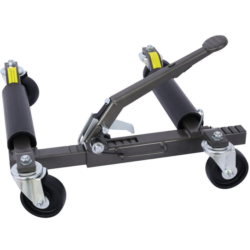 Load image into Gallery viewer, 2-in-1 Hydraulic Car Skates: Effortlessly Position Your Vehicle with Wheel Dolly and Tire Jack Combo
