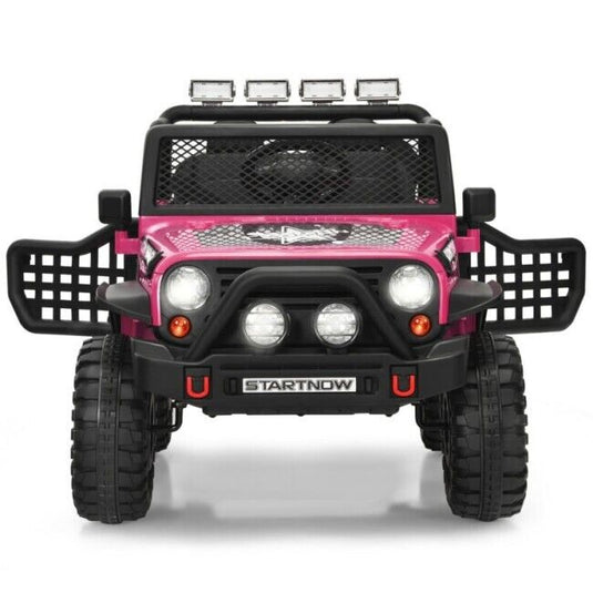 2-Seater 12V Electric Ride-On Truck for Kids with Remote Control