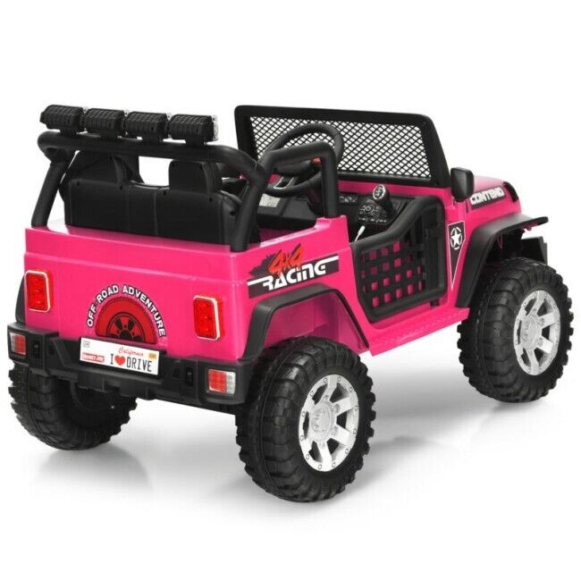 Load image into Gallery viewer, 2-Seater 12V Electric Ride-On Truck for Kids with Remote Control
