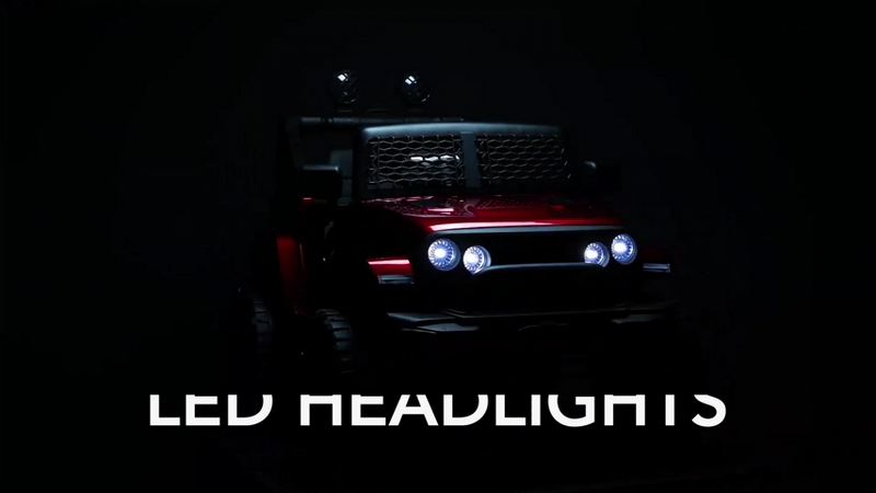 Load image into Gallery viewer, 2-Seater 12V Electric Ride-On Truck with Bluetooth, LED Music, and Remote Control for Kids
