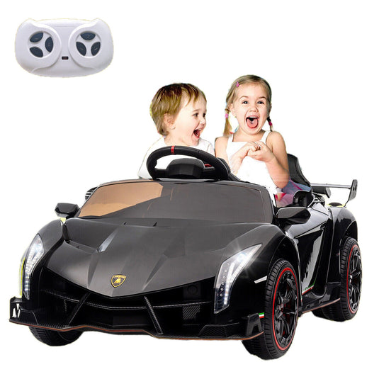 2-Seater 12V Licensed Lamborghini Kids Ride On Car: The Perfect Electric Vehicle for Young Drivers