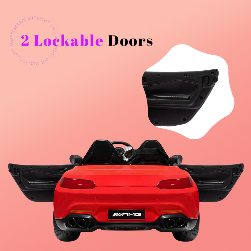 Load image into Gallery viewer, 2-Seater 24V Battery-Powered Ride-On Car with Remote Control and 4*35W Motors
