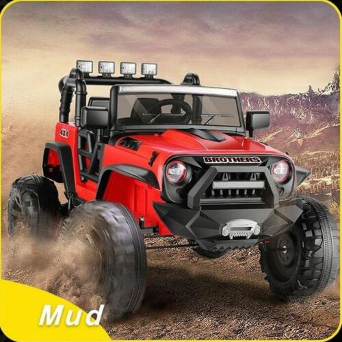 Electric Ride-On Car Trucks for Kids with MP3 Music, Lights, and Remote Control - 24V