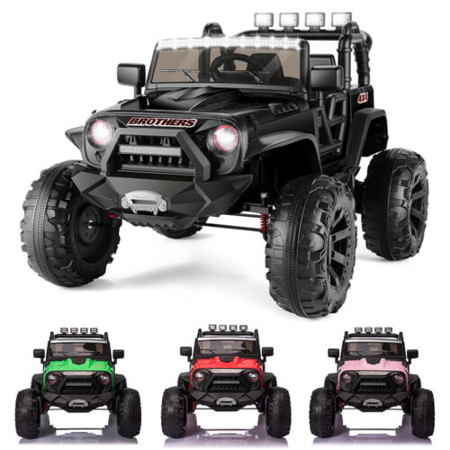 Load image into Gallery viewer, 2-Seater 24V Electric Ride-On Toy Truck for Kids with Remote Control
