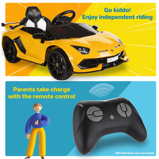 2-Seater Electric Ride-On Truck for Kids with Bluetooth and Parental Remote Control - 24V