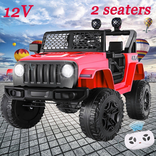 2-Seater 24V 400W Electric Ride-On Truck for Kids with Remote Control