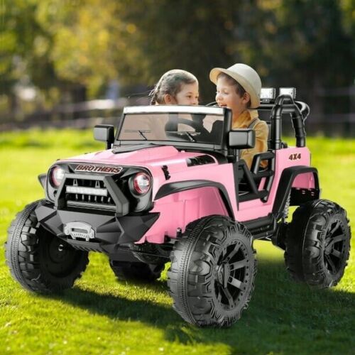 Load image into Gallery viewer, 2-Seater 24V Electric Ride-On Truck for Kids with Bluetooth and 2x200W Motors - 87 Exciting Features!
