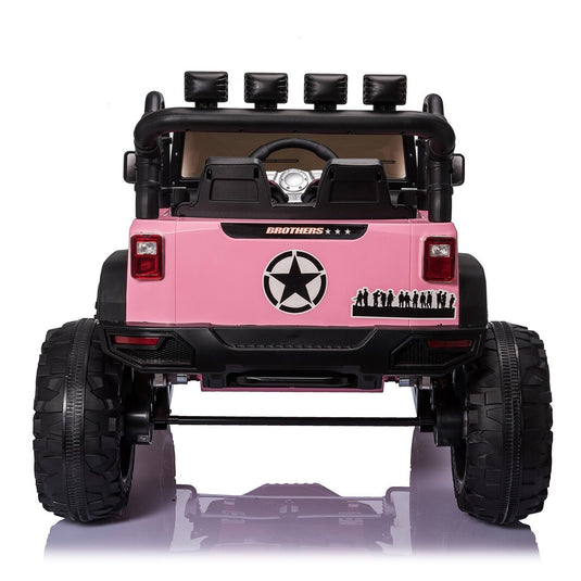 2-Seater Electric Jeep for Kids with Parental Remote Control - 24V Ride-On Toy Truck