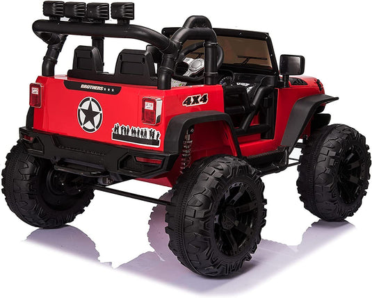 2-Seater 24V Electric Toy Truck for Kids with Parent Remote Control