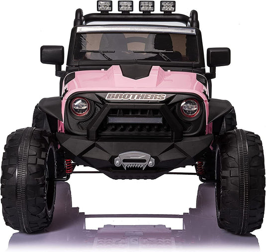2-Seater 24V Electric Toy Truck for Kids with Parent Remote Control