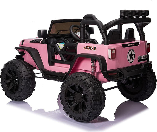 2-Seater 24V Electric Toy Truck for Kids with Parent Remote Control