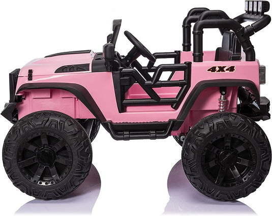 2-Seater 24V Electric Toy Truck for Kids with Parent Remote Control