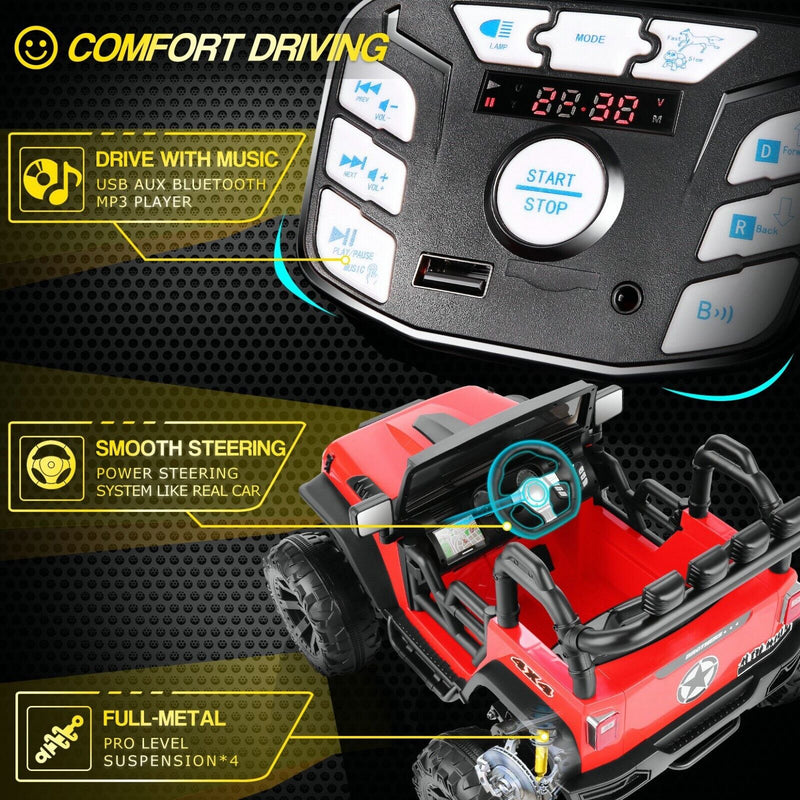 Load image into Gallery viewer, 2-Seater 24V Electric Ride-On Truck for Kids with Parental Remote Control - US Version
