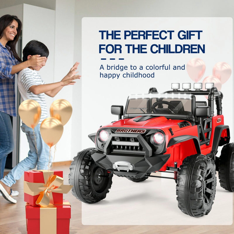 Load image into Gallery viewer, 2-Seater 24V Electric Ride-On Truck for Kids with Parental Remote Control - US Version
