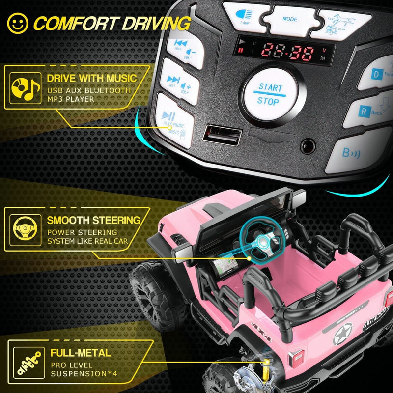 Load image into Gallery viewer, 2-Seater 24V Electric Ride-On Truck for Kids with Parental Remote Control - US Version
