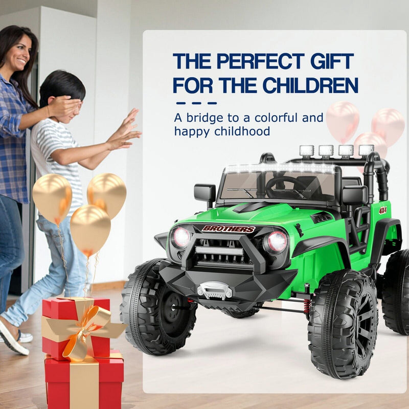 Load image into Gallery viewer, 2-Seater 24V Electric Ride-On Truck for Kids with Parental Remote Control - US Version
