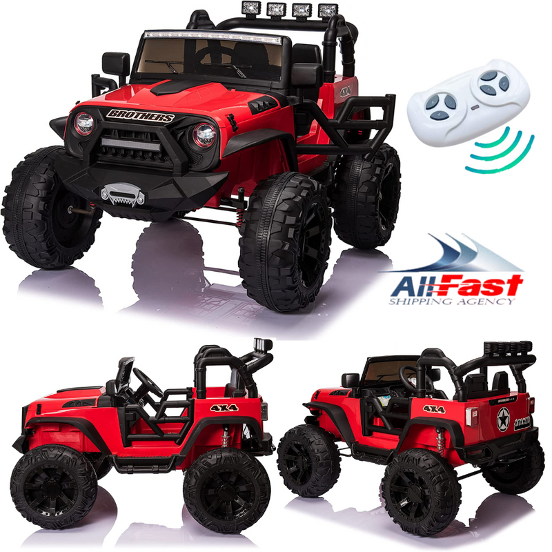 Load image into Gallery viewer, 2-Seater 24V Electric Ride-On Truck for Kids with Parental Remote Control - Brand New
