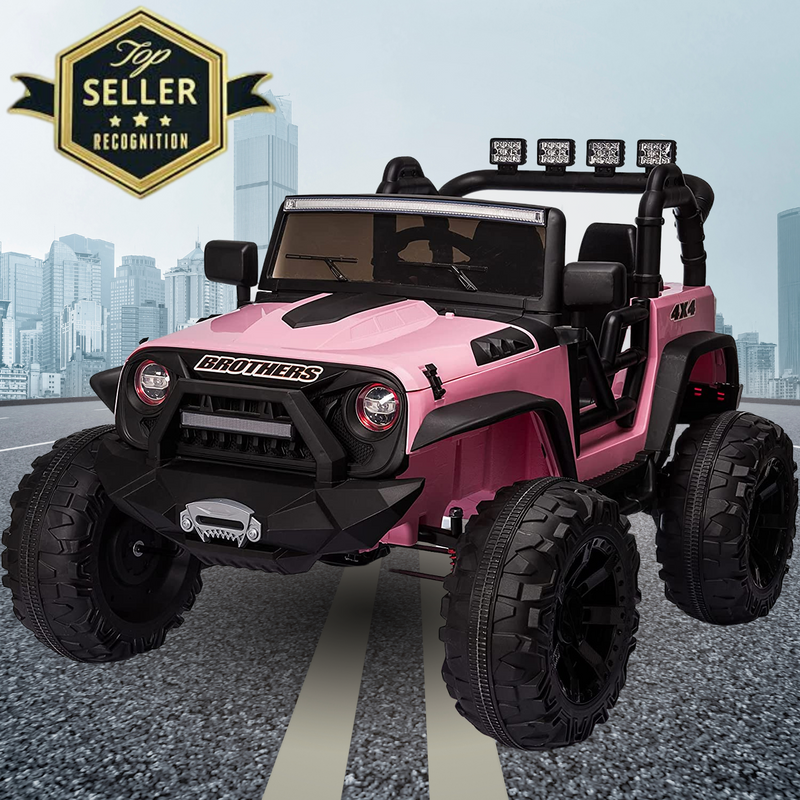 Load image into Gallery viewer, 2-Seater 24V Electric Ride-On Truck for Kids with Parental Remote Control - Top Choice for Fun and Adventure!
