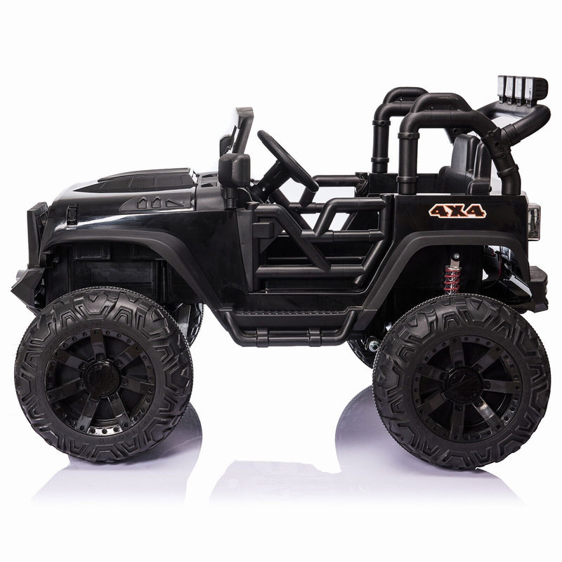 Load image into Gallery viewer, Premium 24V Electric Jeep Truck with Parental Remote Control, LED Lights, and Music
