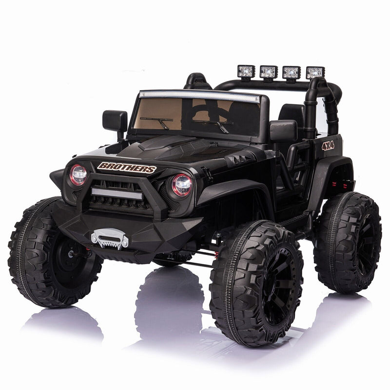 Load image into Gallery viewer, 2-Seater 24V Electric Ride-On Truck with Bluetooth and LED Lights for Kids
