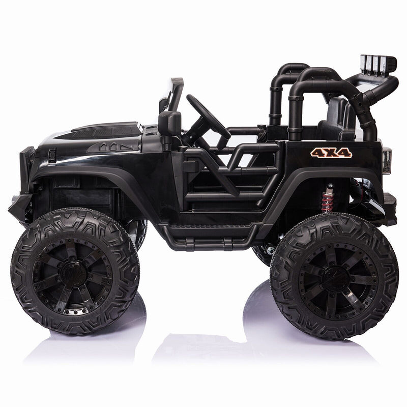 Load image into Gallery viewer, 2-Seater 24V Electric Ride-On Truck with Bluetooth and LED Lights for Kids
