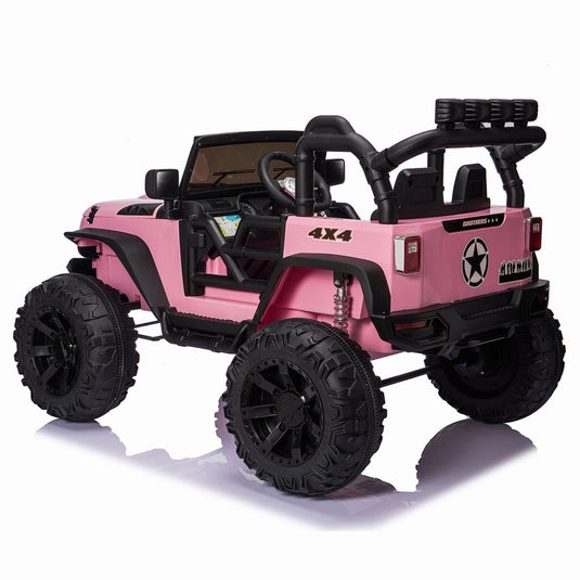2-Seater 24V Electric Vehicle Truck for Kids with Bluetooth and 2x200W Motors