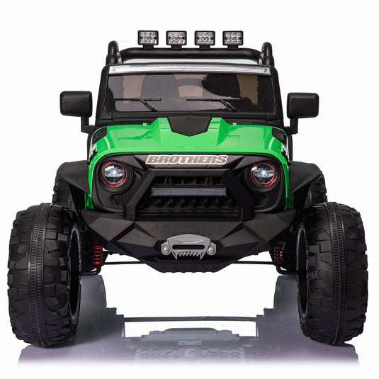2-Seater 24V Electric Vehicle Truck for Kids with Bluetooth and 2x200W Motors