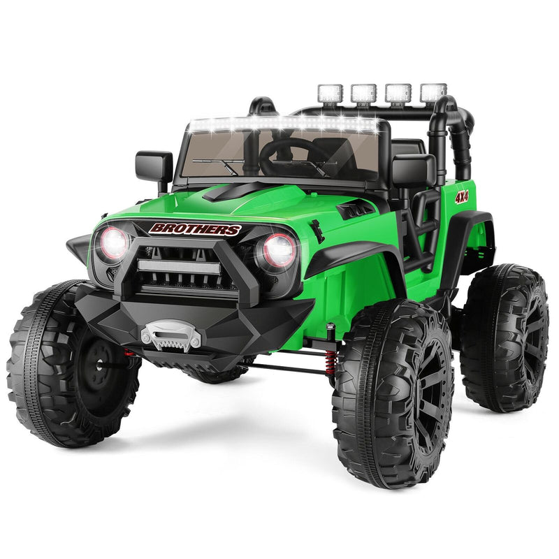 Load image into Gallery viewer, Premium 24V Electric Jeep Ride-On Car with Music and Remote Control - 400W Power Wheels for Fashionable Kids
