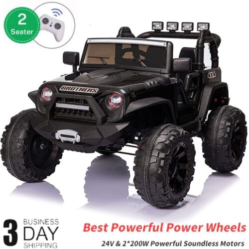 Load image into Gallery viewer, 2-Seater 24V Electric Toy Truck for Kids with Remote Control - Brand New Ride-On Car
