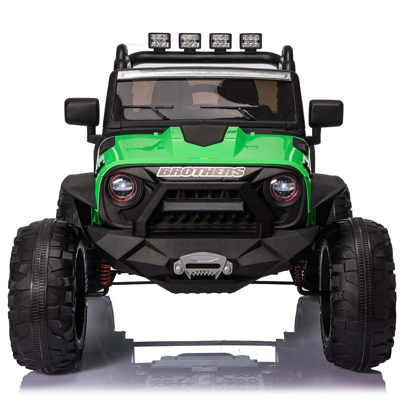 Load image into Gallery viewer, 2-Seater 400W Electric Jeep for Kids with LED Lights and 24V Power
