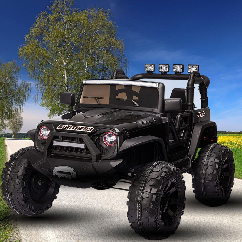 Load image into Gallery viewer, 400W 2-Seater Electric Jeep with Spring Suspension and LED Lights for Kids (24V)

