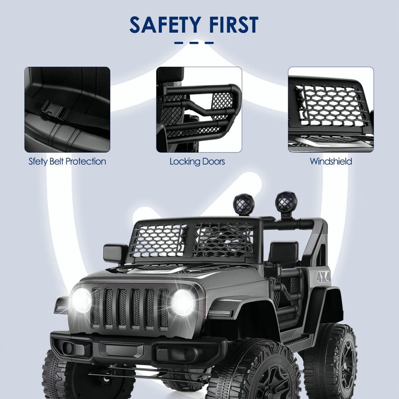 Load image into Gallery viewer, 2-Seater Electric Ride-On Car for Kids with Remote Control and MP3 Player
