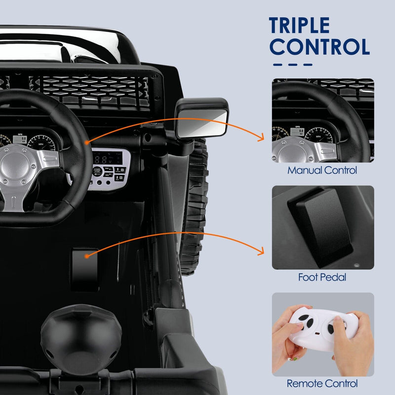 Load image into Gallery viewer, 12V Electric Kids Ride On Car with Remote Control and MP3 Player - Perfect Gift for Little Drivers!
