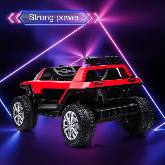 2-Seater Electric Ride-On Car for Kids with USB, Bluetooth, and MP3 Capabilities - 24V Power Wheels