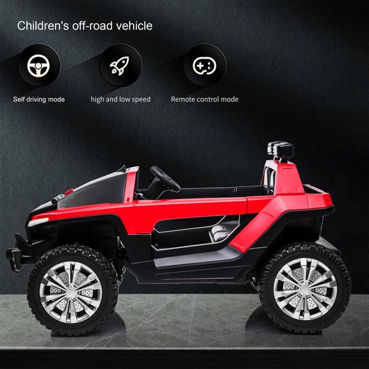 2-Seater Electric Ride-On Car for Kids with USB, Bluetooth, and MP3 Capabilities - 24V Power Wheels