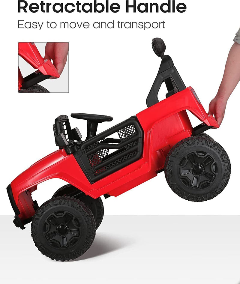 Load image into Gallery viewer, 2-Seater 12V Ride-On Truck Toy Car with 2.4G Remote Control for Kids
