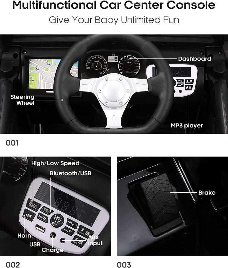 Load image into Gallery viewer, 2-Seater Electric Ride-On SUV Toy Truck for Kids with Remote Control and MP3 Player
