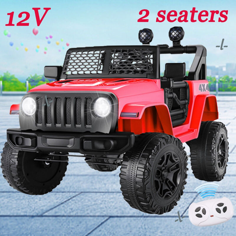 Load image into Gallery viewer, Kids Electric Ride-On Truck with Remote Control, 3 Speeds, and LED Lights - 24V/12V
