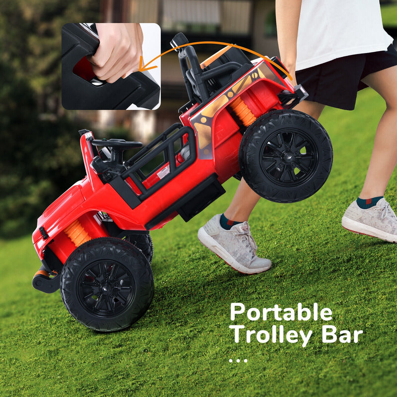 Load image into Gallery viewer, 2-Seater Electric Toy Truck Jeep for Kids with Remote Control and 3-Speed Options
