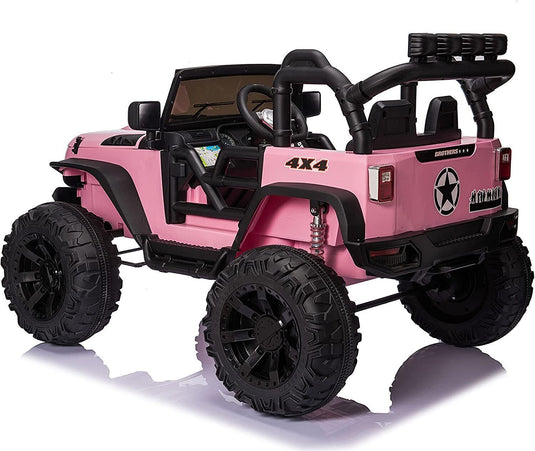 400W Electric 24V Kids Ride on Truck Car Jeep with MP3, LED, and Remote Control