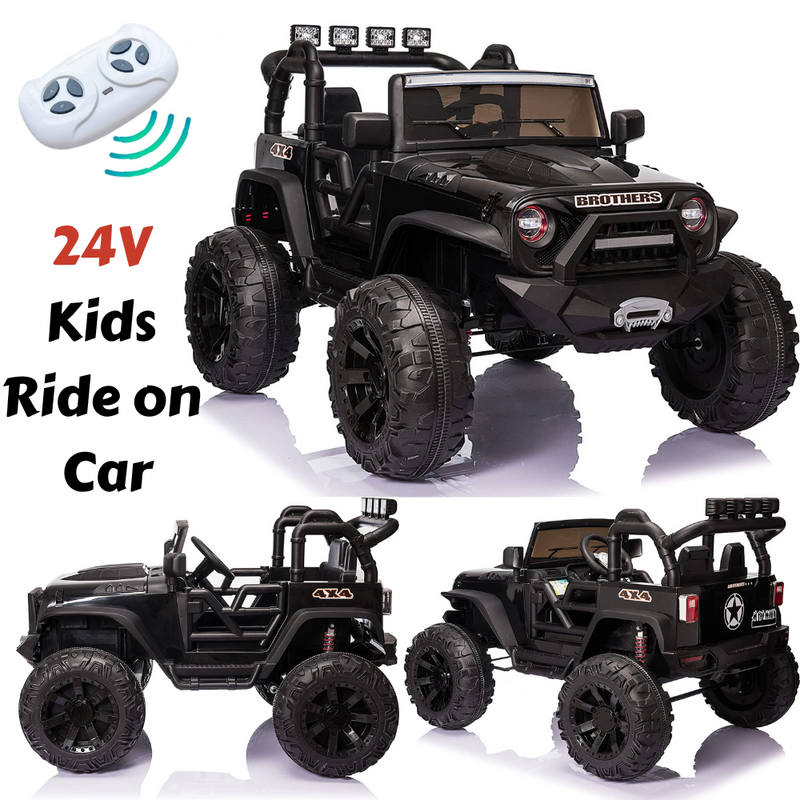 Load image into Gallery viewer, 2-Seater Kids Ride On Truck with Remote Control and Powerful 200W Motors - Fun Toy Car for Children
