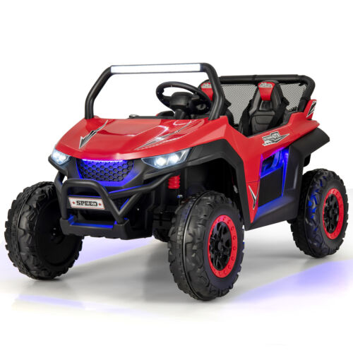 Load image into Gallery viewer, 2-Seater Kids Ride On UTV with Suspension, Lights &amp; Music - 12V RC Electric Vehicle
