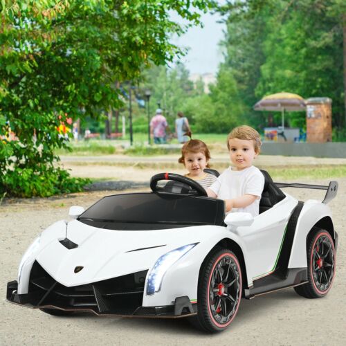Load image into Gallery viewer, 2 Seater Licensed Lamborghini Electric Ride On Car for Kids with Remote Control - 12V
