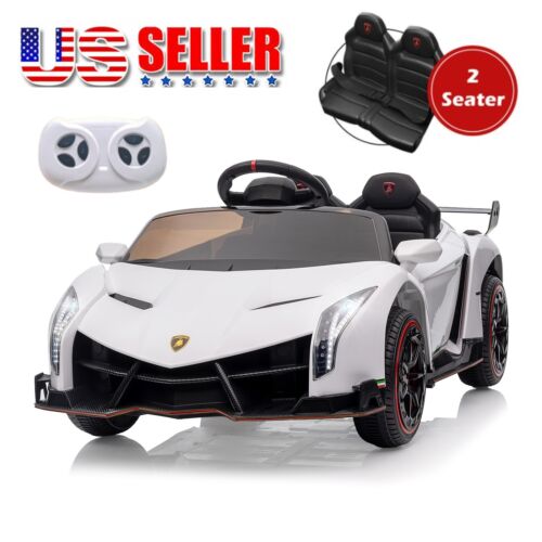 Load image into Gallery viewer, 2-Seater Licensed Lamborghini Kids Ride On Car with Remote Control - 12V Electric Vehicle
