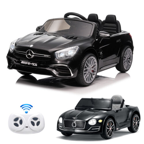 2-Seater Licensed Mercedes-Benz/Bentley Electric Ride-On Car for Kids with Remote Control